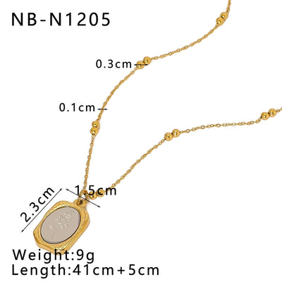 Jewelry IG Style Retro Devil's Eye Heart Shape Titanium Steel Plating Pendant Necklace