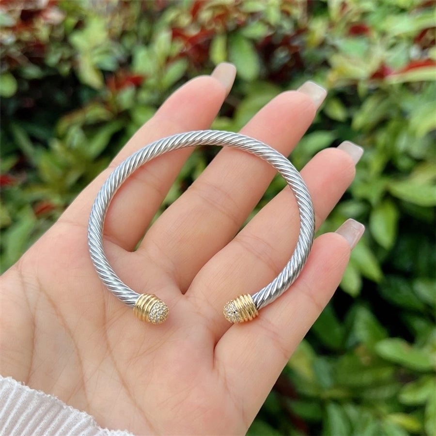 Multi-Style Copper Plating 18K Gold Inlaid Full Rhinestone Zircon Cross-Border Original New Arrivals Bracelet Fashion High-End Suitable for Daily Wear Valentine's Day Gift