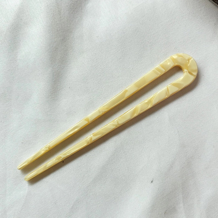 Women's Retro U Shape Acetic acid sheets Hairpin