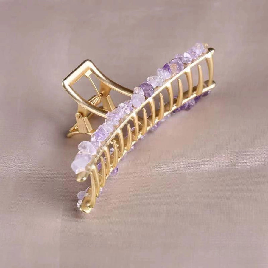 ethnic style geometric alloy handmade hair claws