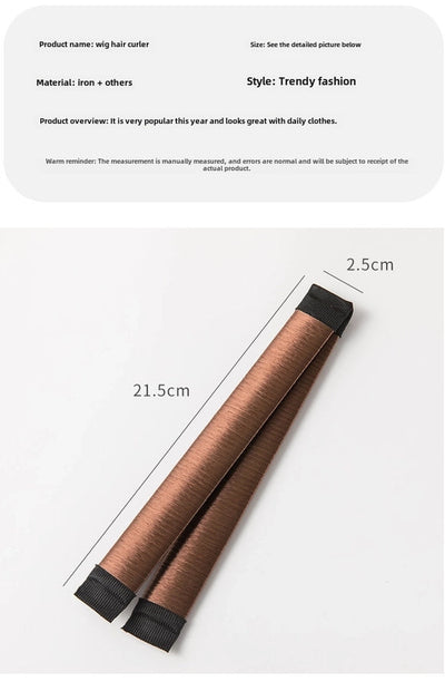 The new French curly hair treasure Net red ball head hair iron flower bud hair artifact hair accessories manufacturers