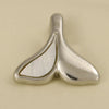 Jewelry Vintage Style Classic Style Fish Tail 304 Stainless Steel Shell 18K Gold Plated Irregular Plating Pendant Necklace