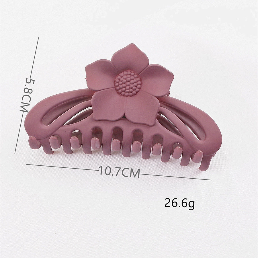 women's ig style simple style flower plastic stoving varnish hair claws