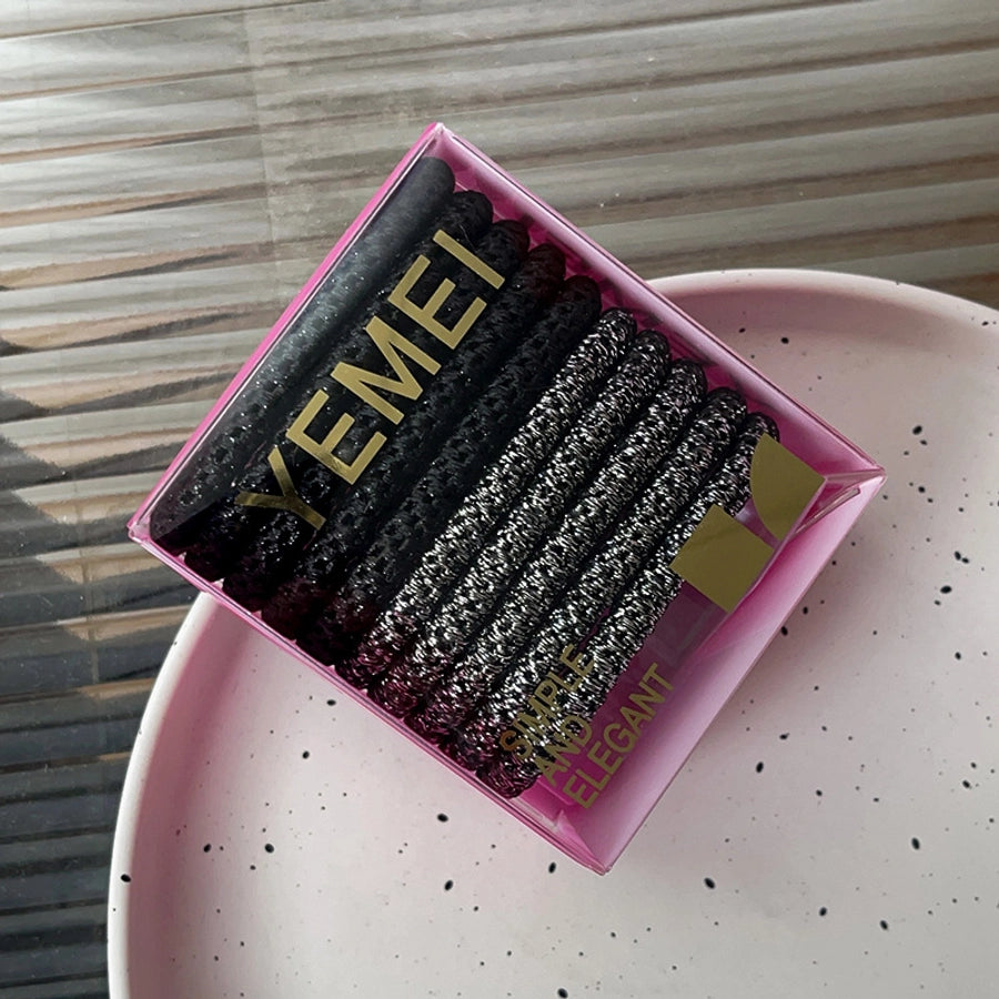 Women's Casual Simple Style Streetwear Multicolor Nylon Hair Tie