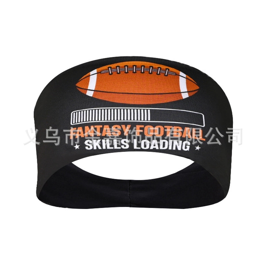 basic plaid polyester patchwork hair band