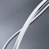 IG Style Cool Style Korean Style Solid Color 304 Stainless Steel 18K Gold Plated White Gold Plated Bracelets In Bulk