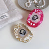 Cute Women's Heart Shape Acetic acid sheets Hair Claws