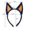 Women's Cartoon Style Solid Color Cloth Hair Band