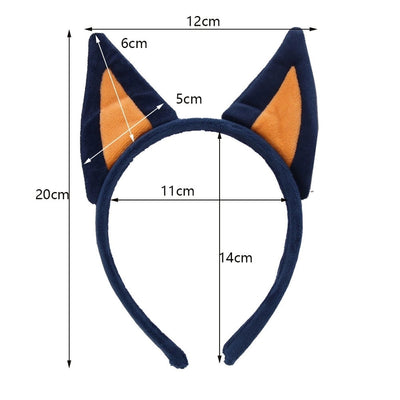 Women's Cartoon Style Solid Color Cloth Hair Band