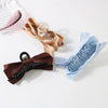 Women's Sweet Simple Style Bow Knot Plastic Hair Clip