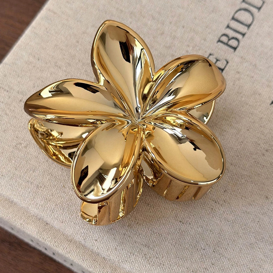 Women's IG Style Elegant Flower Arylic Hair Claws