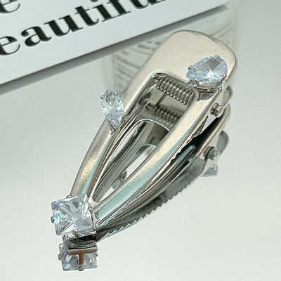 Women's IG Style Bow Knot Alloy Zircon Hair Clip