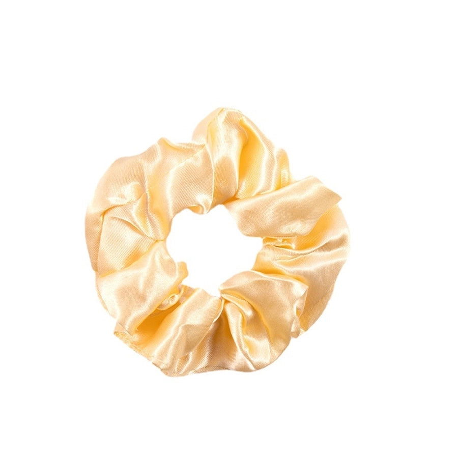simple style solid color cloth hair tie