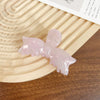 Women's Elegant Color Block Acetic acid sheets Bowknot Hair Claws