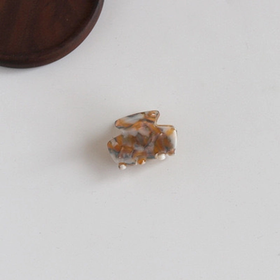 Women's Simple Style Color Block Acetic acid sheets Hair Claws