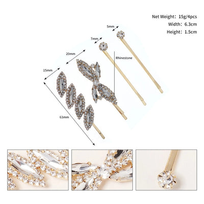 hot selling fashion diamond women's clip