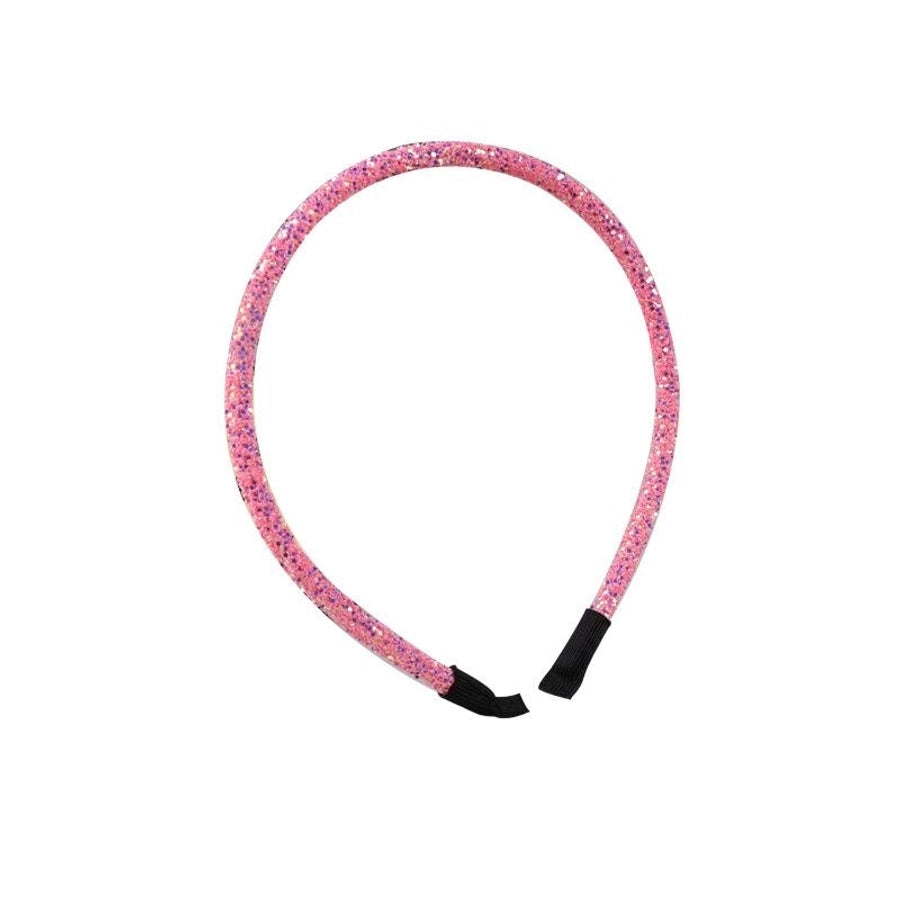 fashion youth vitality plastic sequins headband female color fine side wild headband girl heart hair accessories