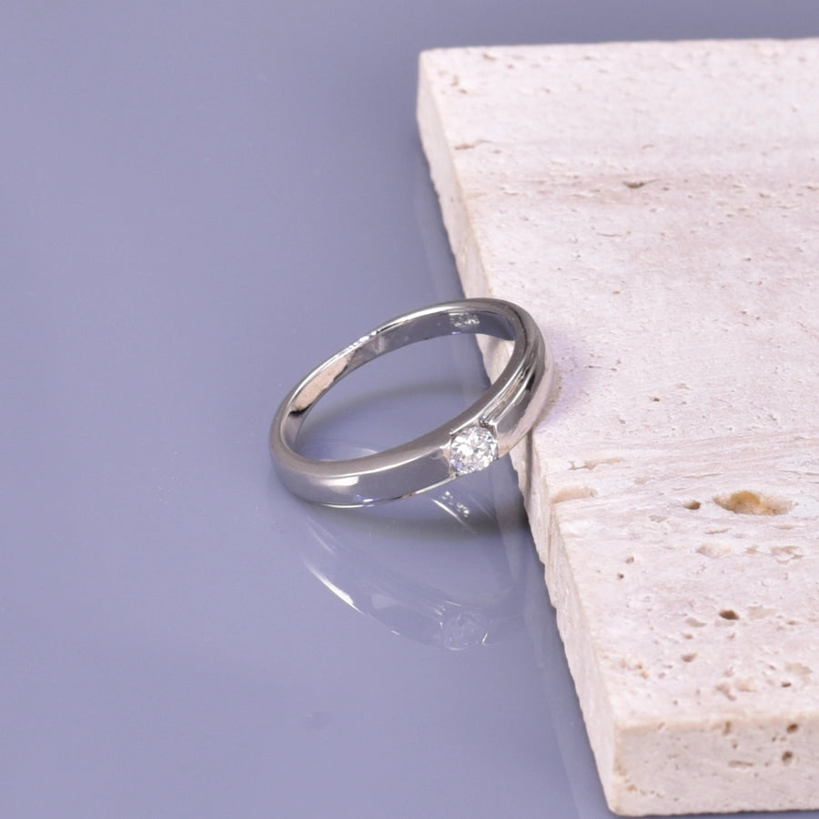 Jewelry Simple Style Classic Style Streetwear Solid Color 304 Stainless Steel Plating Stainless Steel Rings