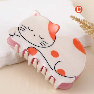 Women's Cute Animal Acetic acid sheets Hair Claws