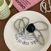 Women's Retro Simple Style Flower Leather Hair Tie