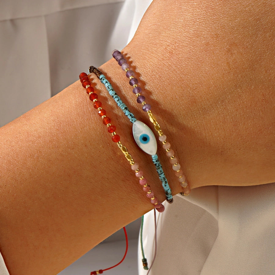 Bohemian Geometric natural stone Bracelets In Bulk