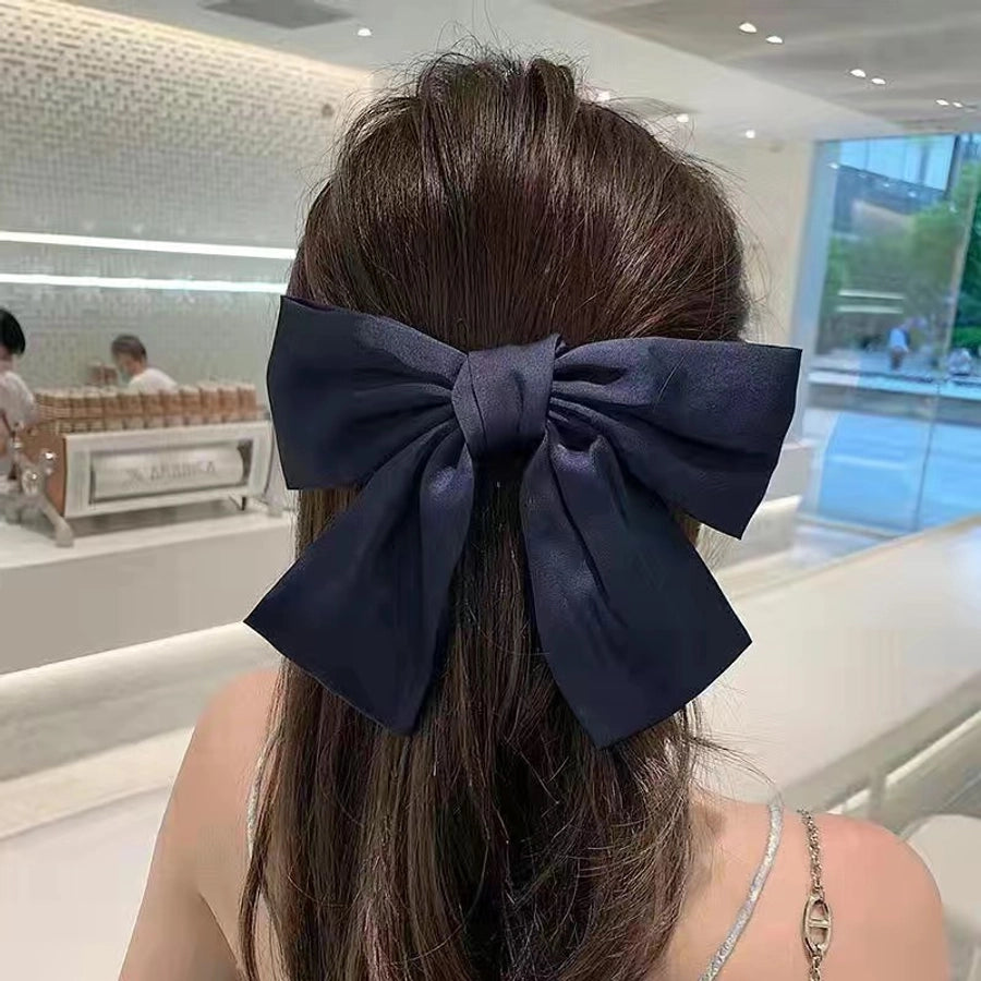 Women's IG Style Korean Style Bow Knot Cloth Hair Clip