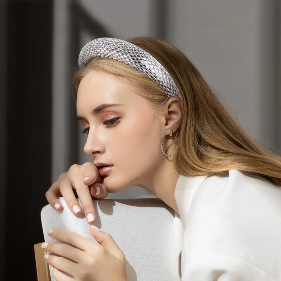 fashion u shape rhinestone hair band 1 piece