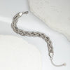 Casual Vacation Sweet Twist 304 Stainless Steel 14K Gold Plated Bracelets In Bulk