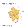 Jewelry Vintage Style Simple Style Geometric 304 Stainless Steel 18K Gold Plated Open Rings