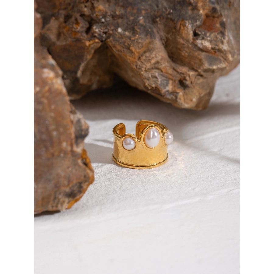 Jewelry Simple Style Classic Style Geometric 304 Stainless Steel Open Rings