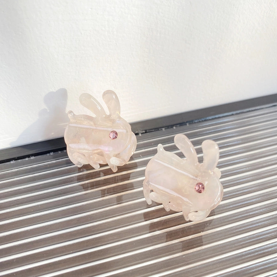 Beautiful Mini Acetate Rabbit Grip Stylish Graceful Simple High Sense All-Matching Elegant Hair Clips Hair Accessories Headwear for Women