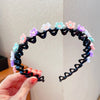 kid's cute cartoon fruit cloth hair band