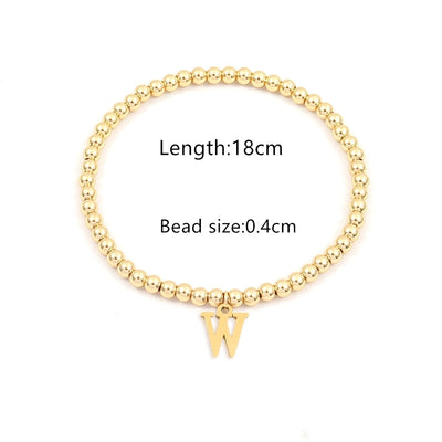 Simple Style Classic Style Letter 201 Stainless Steel 304 Stainless Steel Bracelets In Bulk