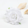 bohemian plaid flower cloth hair clip 1 piece