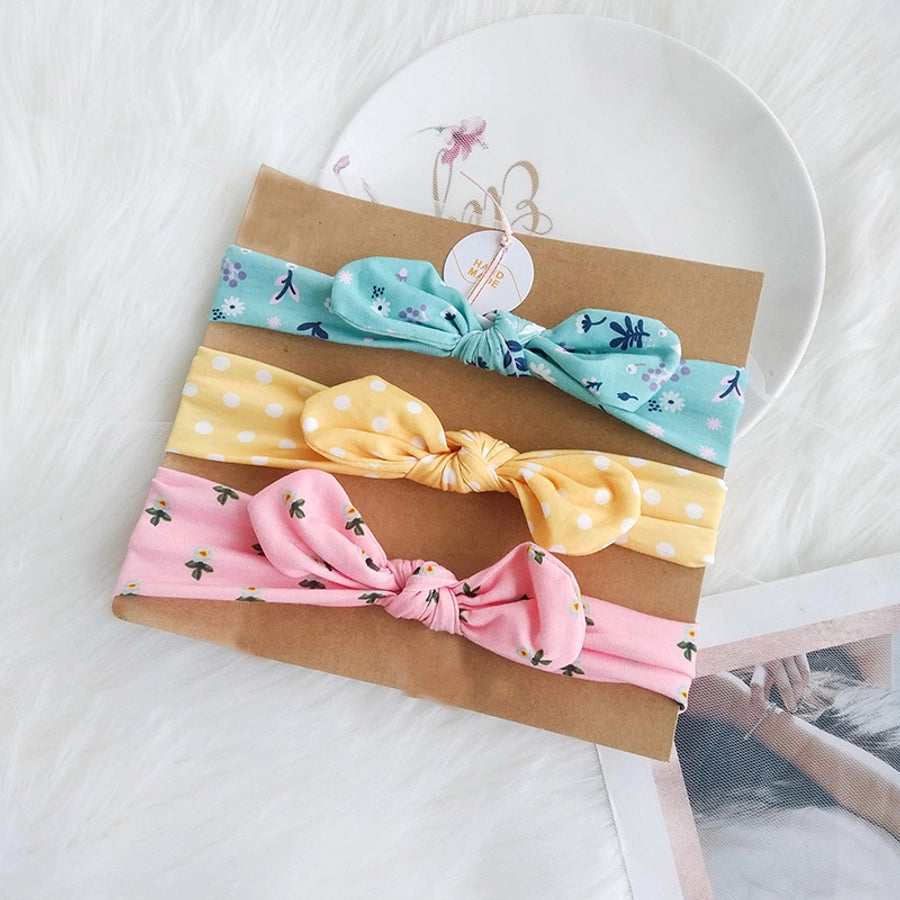 Kid'S Cartoon Style Bow Knot Hair Band