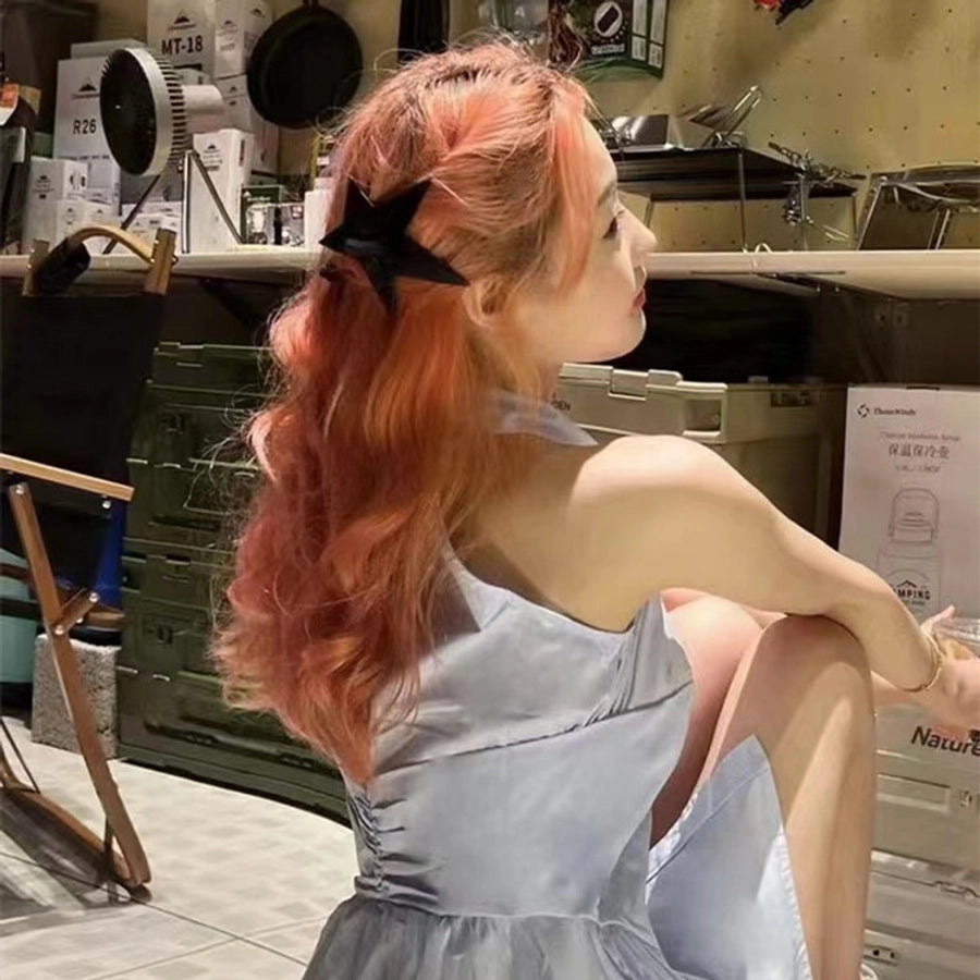 y2k tie dye star acetic acid sheets hair clip