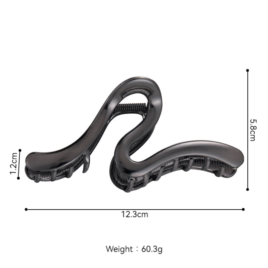 Women's Elegant Lady Classic Style Geometric Alloy Hair Claws