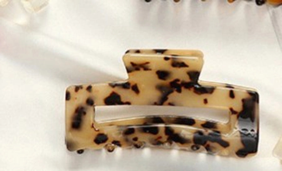 retro rectangle acetic acid sheets hair claws