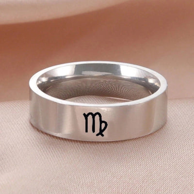 Jewelry French Style Simple Style Commute Constellation 304 Stainless Steel Rings