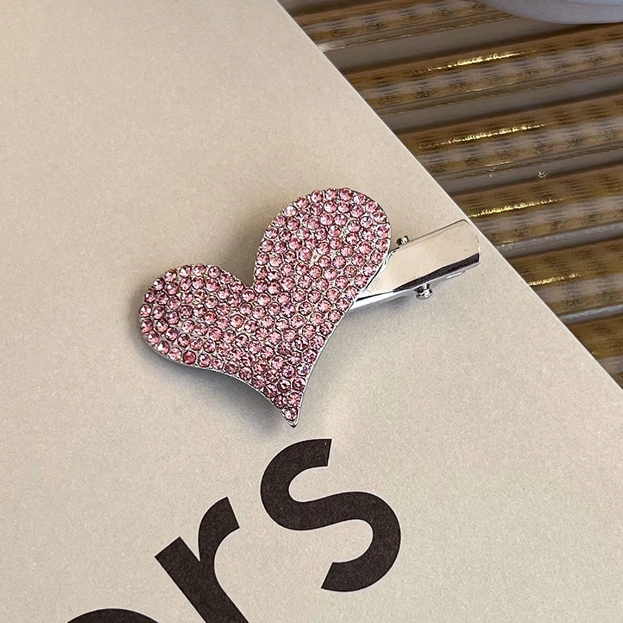 Women's Sweet Star Heart Shape Bow Knot Alloy Hair Clip