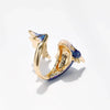 Copper Plating Dragon Open Rings