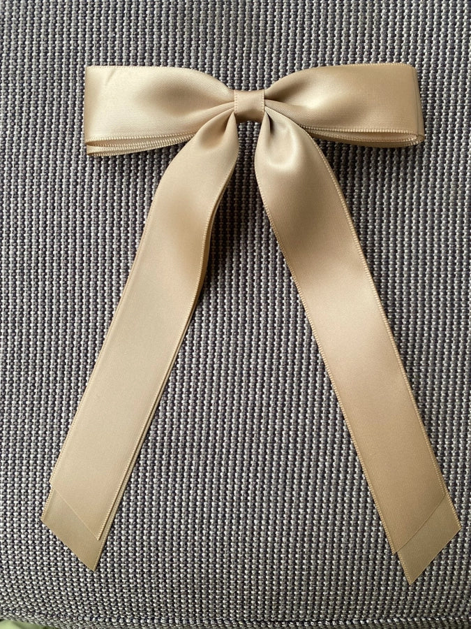 Kid'S Simple Style Bow Knot Polyester Hair Clip