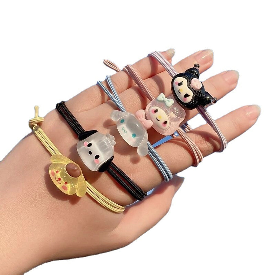 Women's Sweet Cartoon rubber band Hair Tie
