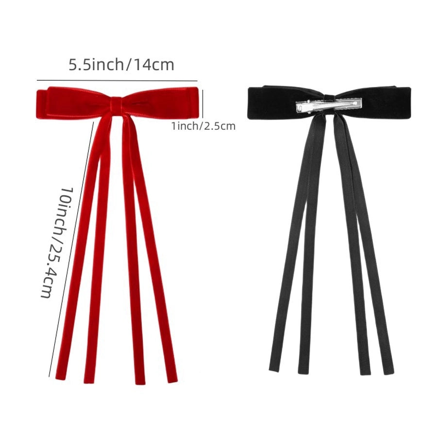 Women's Sweet Bow Knot Cloth Handmade Hair Clip