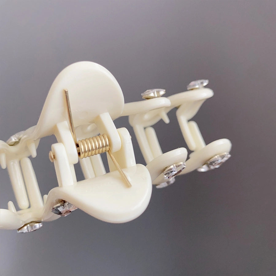 cute solid color arylic hair claws