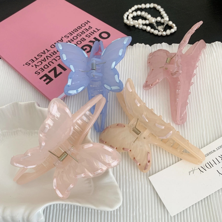 Women's Casual Simple Style Streetwear Butterfly PS Hair Claws