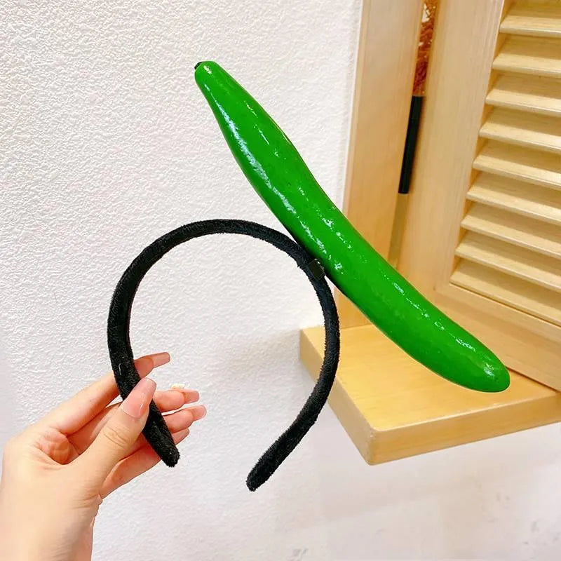 Women's Cute Fruit Vegetable Mixed materials Hair Band