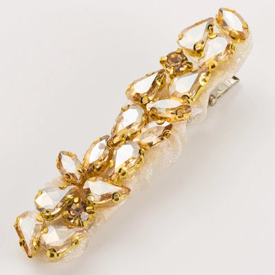 Women's Casual Vacation Classic Style Water Droplets Alloy Inlay Glass Hair Clip