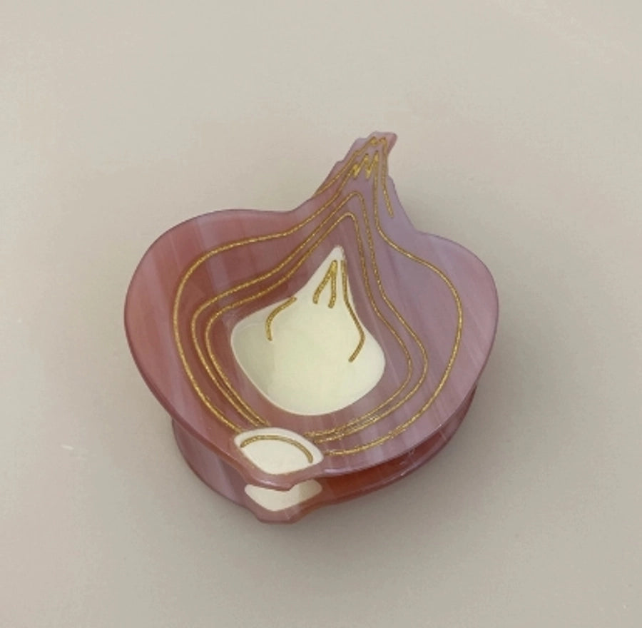 Women's Simple Style Vegetable Acetic acid sheets Hair Claws