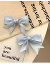 Pink Bow Hairpin Women's Hair Accessories New Internet Celebrant Sweet Bangs Hairpin Cute Headwear Jewelry